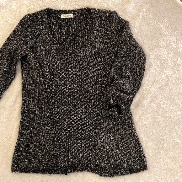 Calvin Klein V-Neck Sweater - Picture 8 of 16
